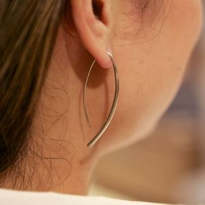 Soko Petite Bow Silver Threader Earrings